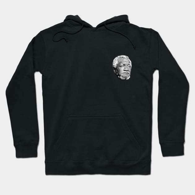 portrait fred sanford Hoodie by Stevendan